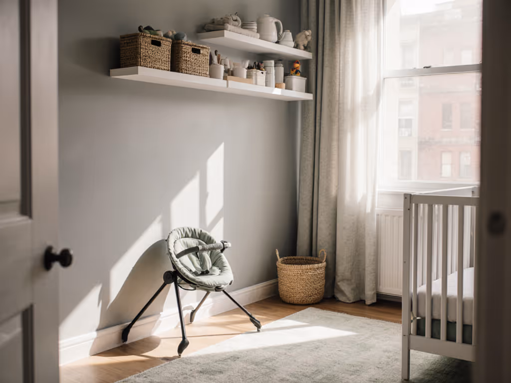 Bouncer Infant: How to Disappear Into Your Nursery Space